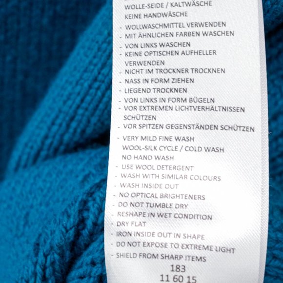 Dorothee Schumacher Teal V-Neck Vest - Picture 9 of 9